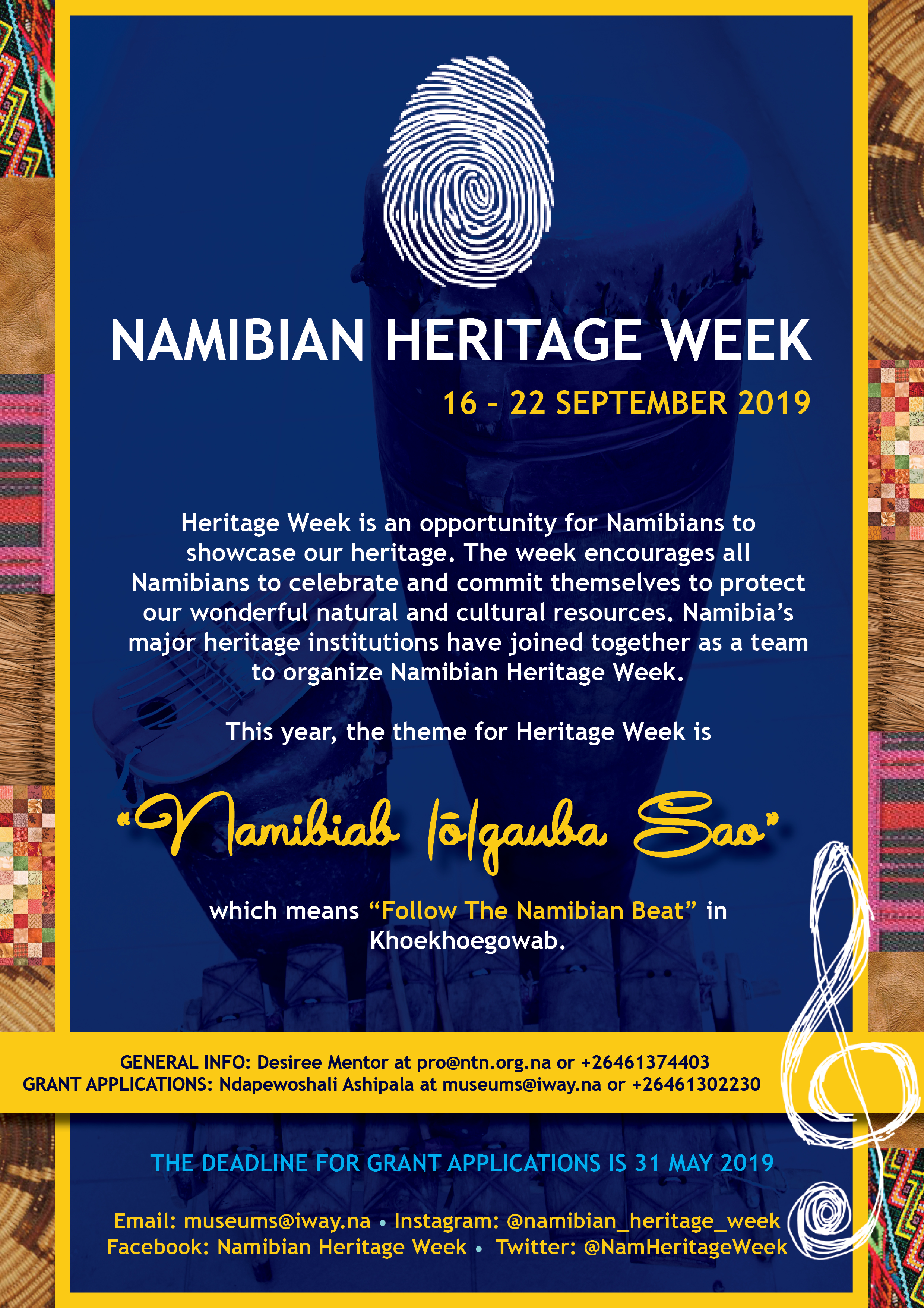 Namibian Heritage Week 2019 General Poster email