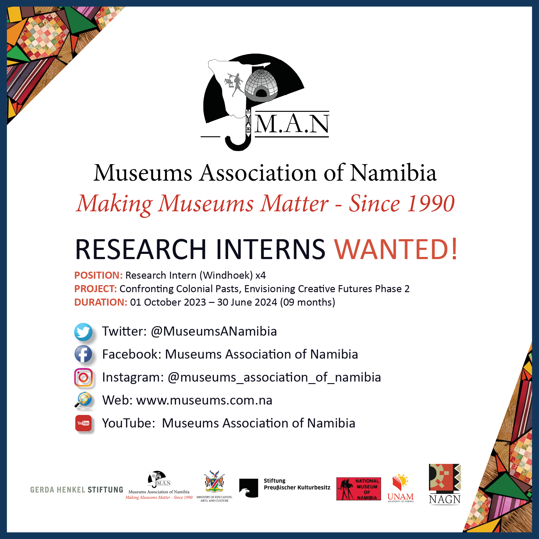 Research Interns Wanted 2023