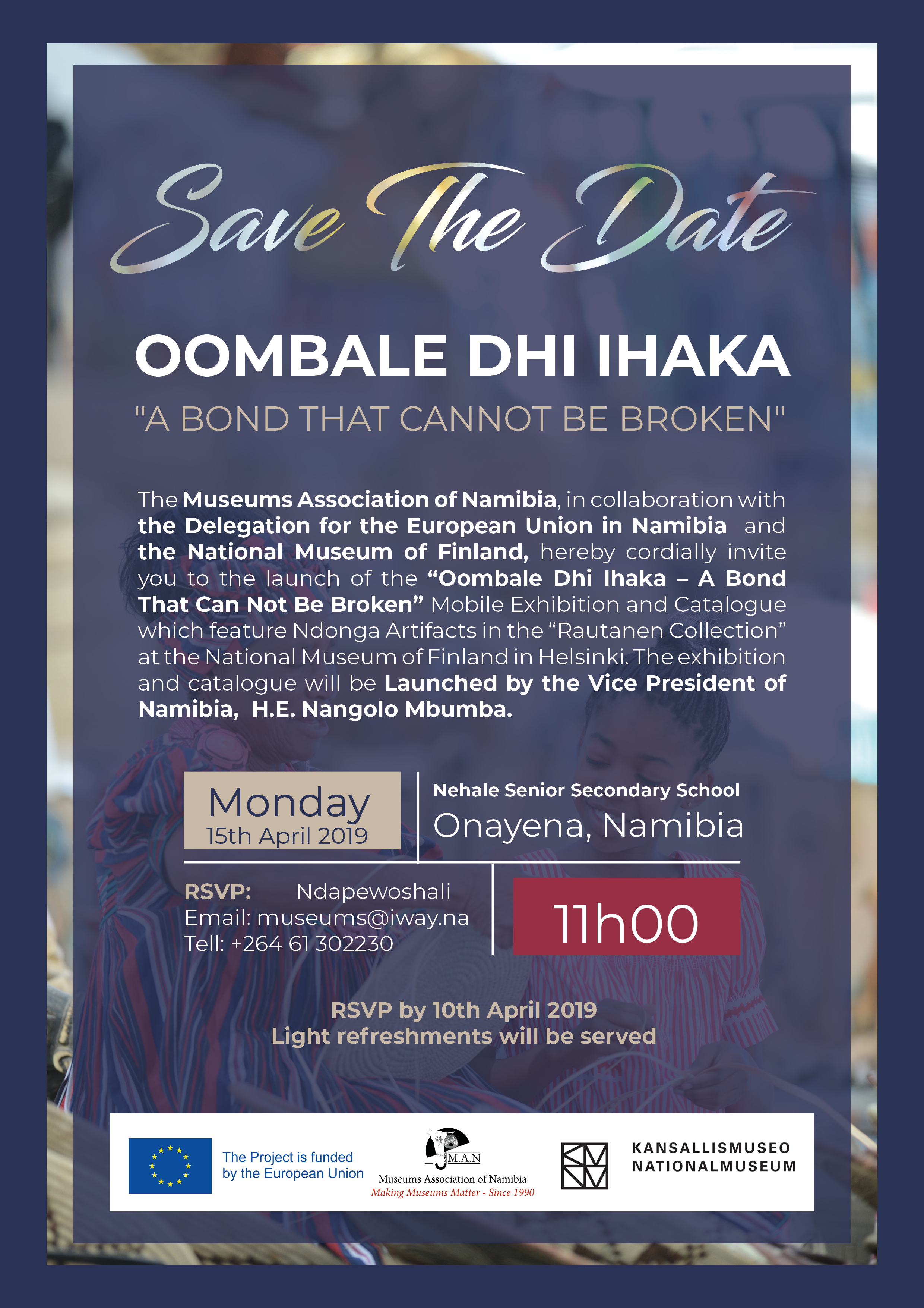 Save The Date Oombale Dhi Ihaka Launch